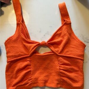 Urban Outfitters Orange Tank Top Woman’s Small
